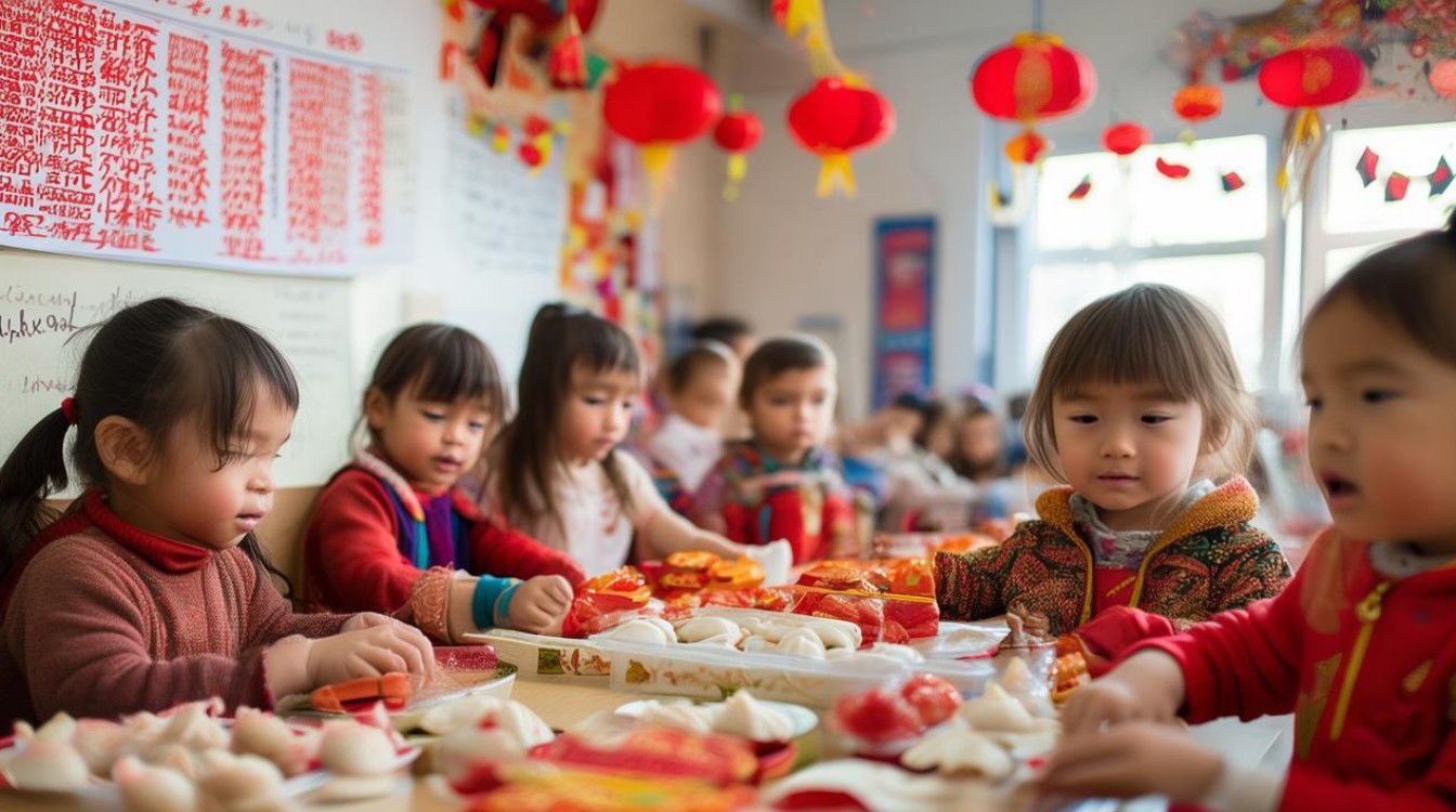 如何通过春节传统食物设计幼儿园早教活动？-图1