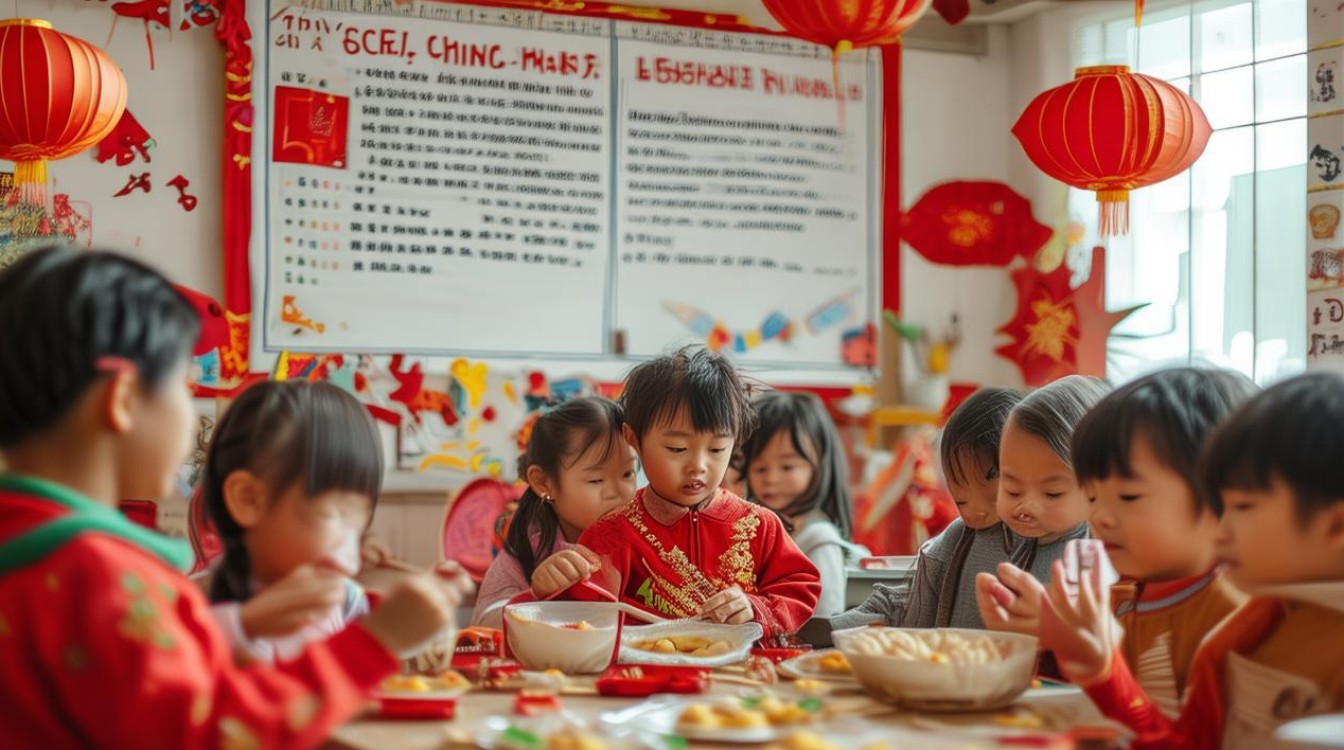 如何通过春节传统食物设计幼儿园早教活动？-图2