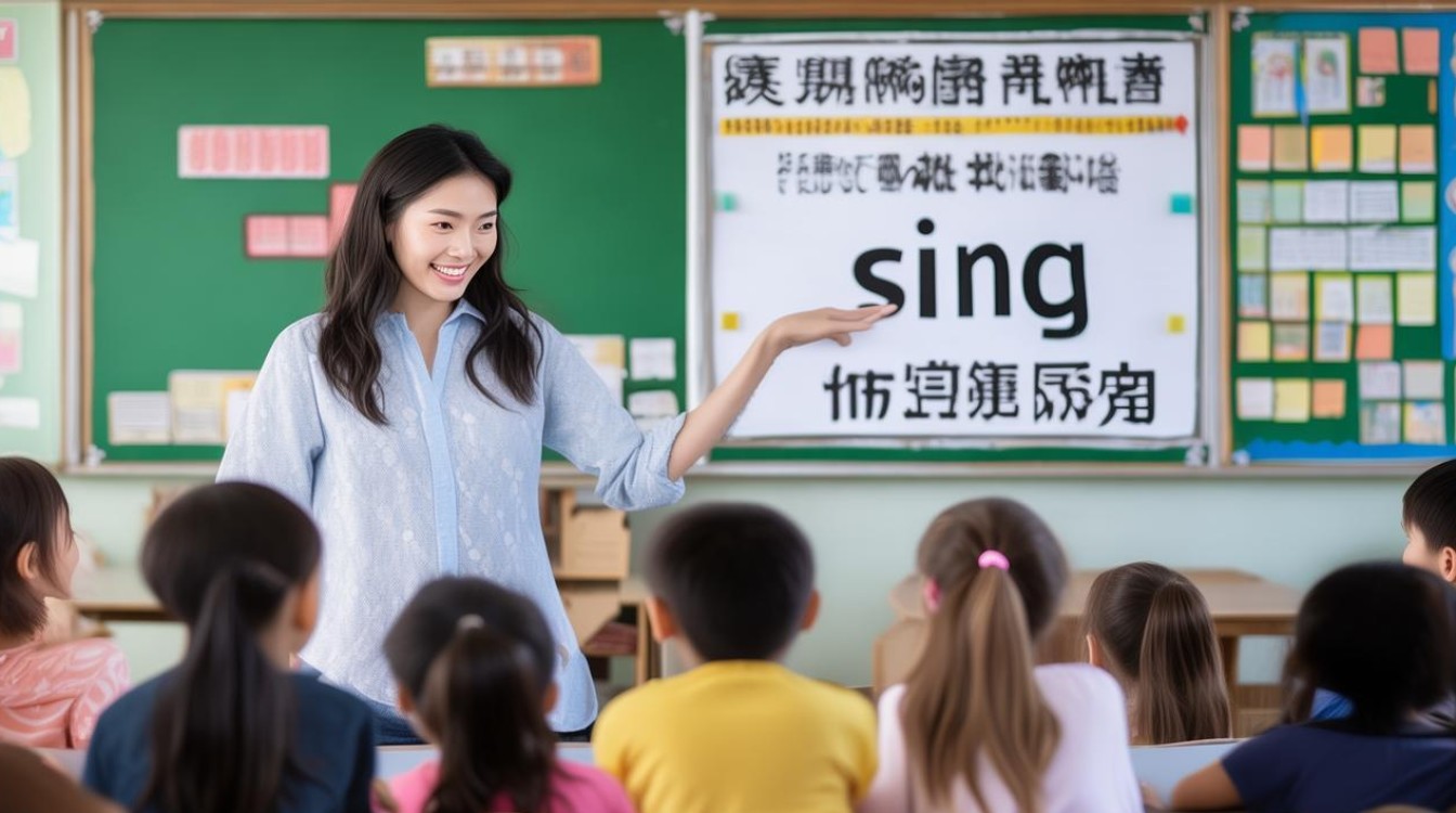 如何教幼儿认识sing单词？简单英语教案分享-图3
