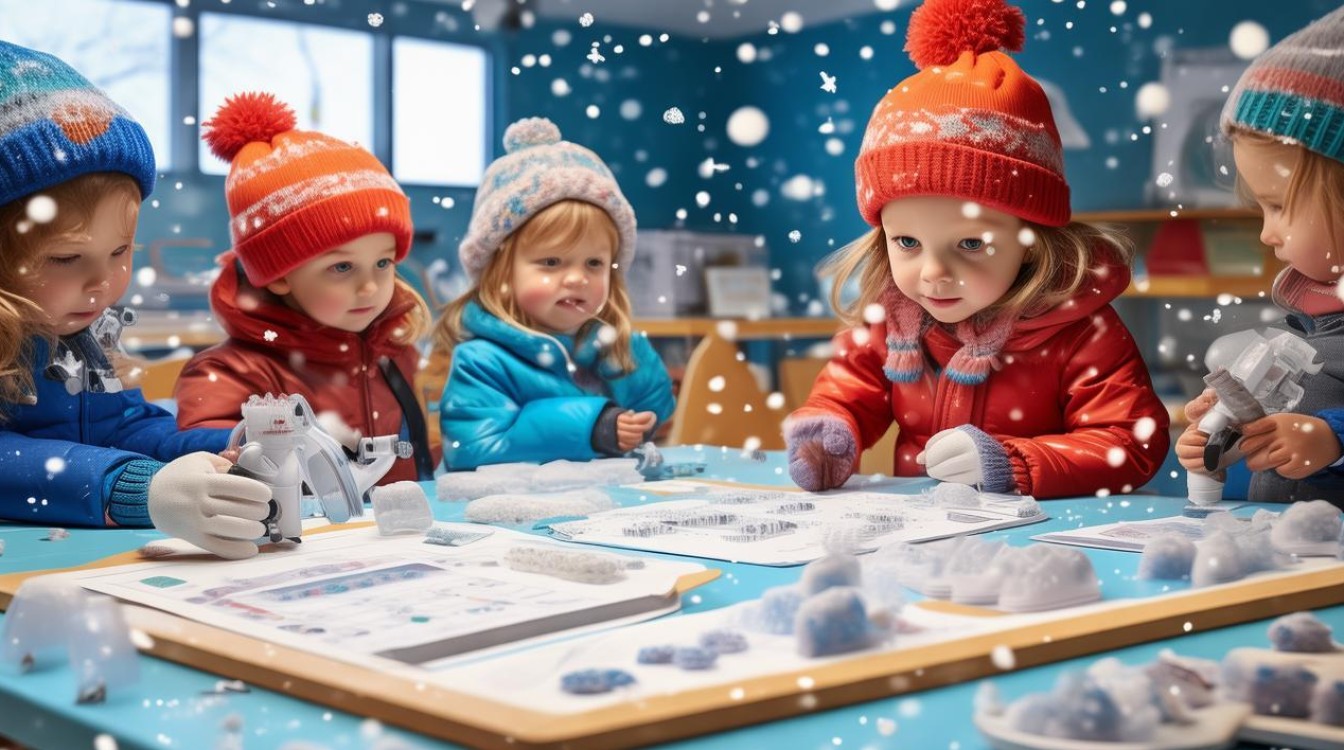 幼儿园如何开展有趣的雪的科学活动？-图2