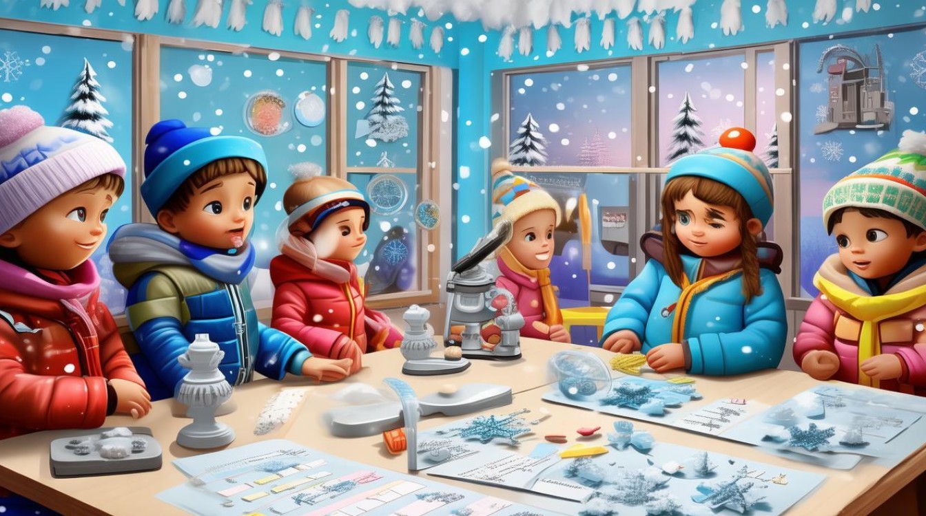 幼儿园如何开展有趣的雪的科学活动？-图3
