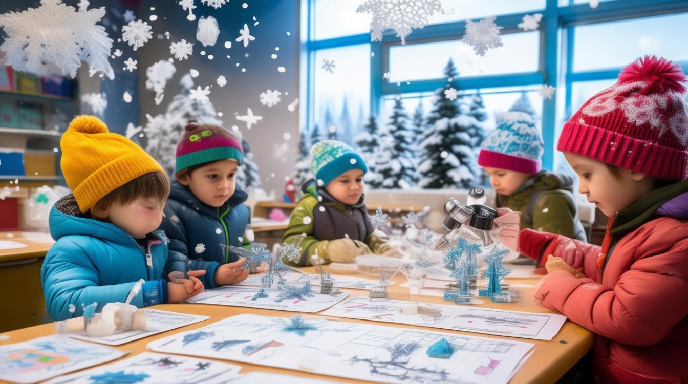 幼儿园如何开展有趣的雪的科学活动？-图4