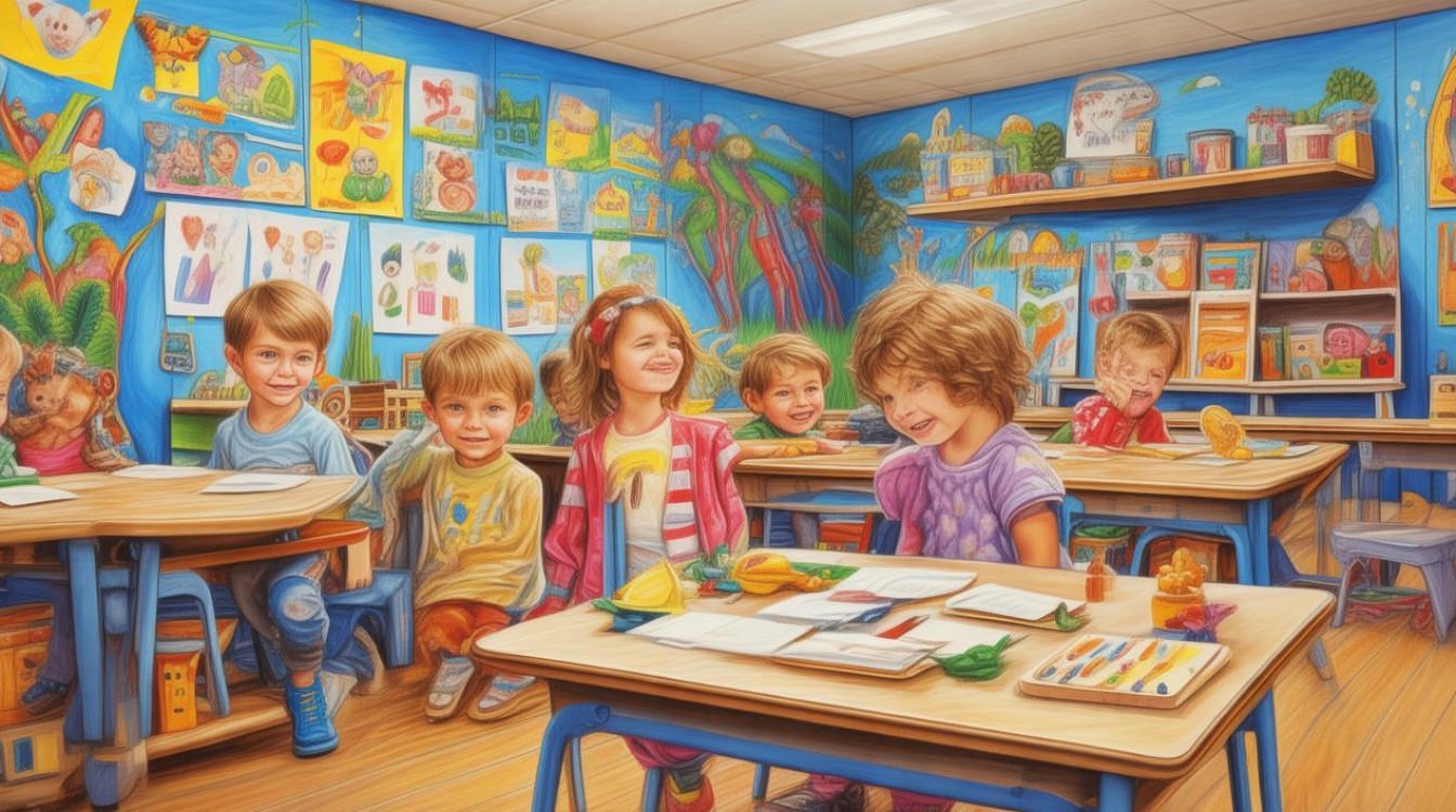 蜡笔画幼儿园如何用艺术点亮孩子的早期教育？-图2