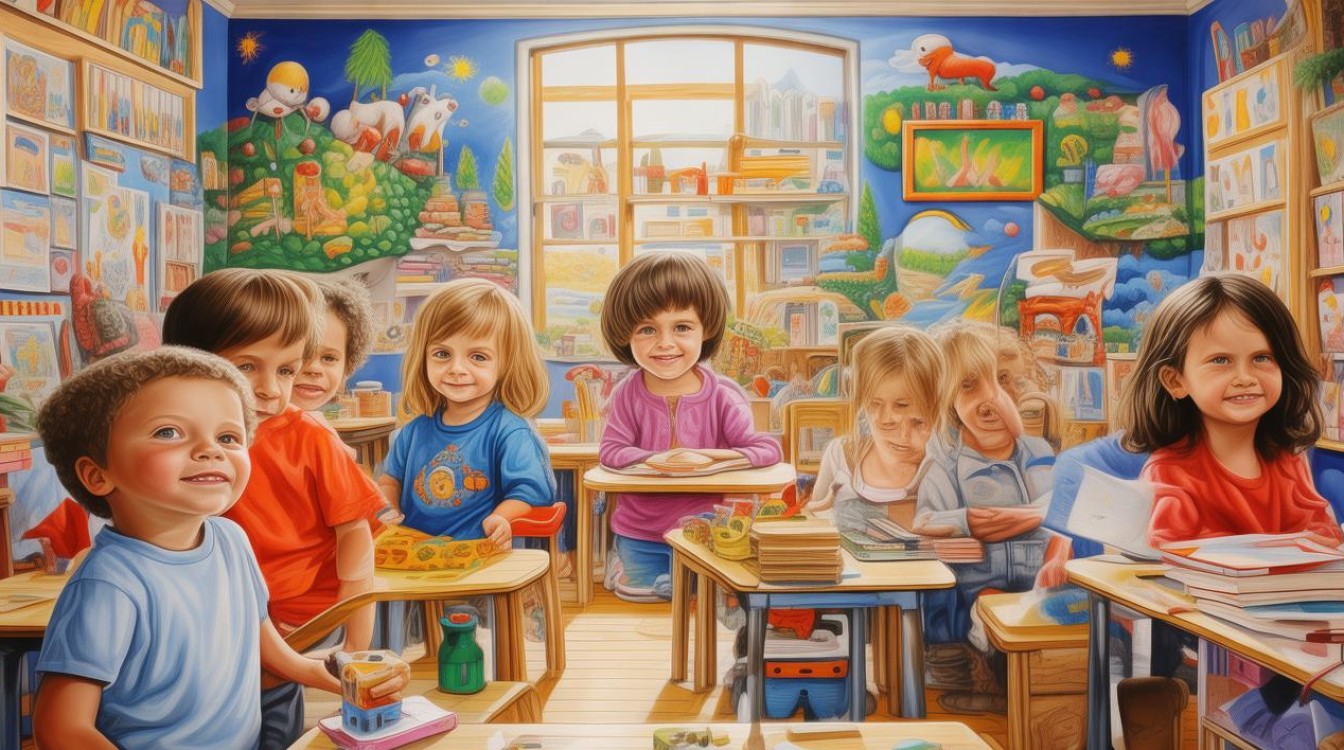 蜡笔画幼儿园如何用艺术点亮孩子的早期教育？-图3
