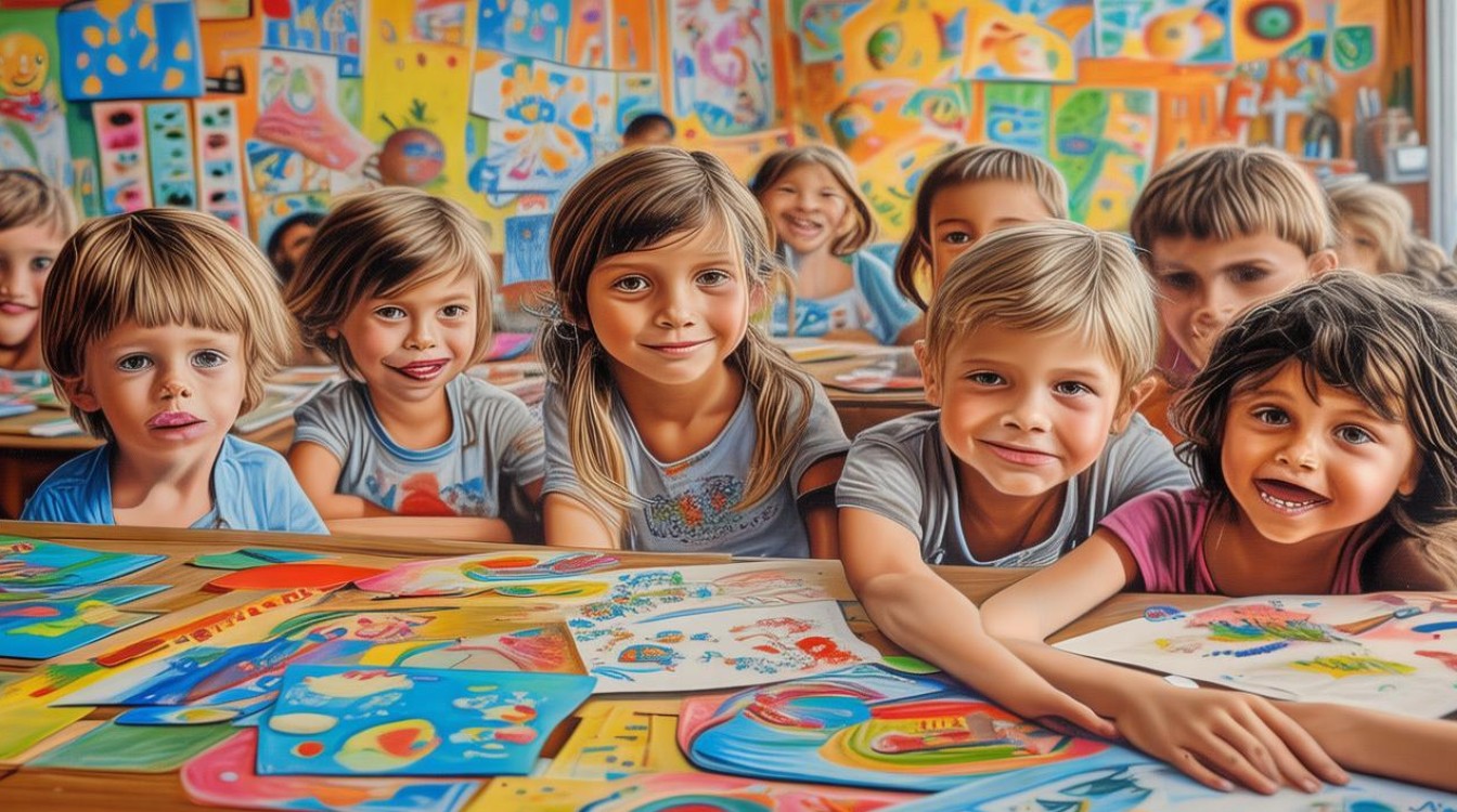 蜡笔画幼儿园如何用艺术点亮孩子的早期教育？-图4