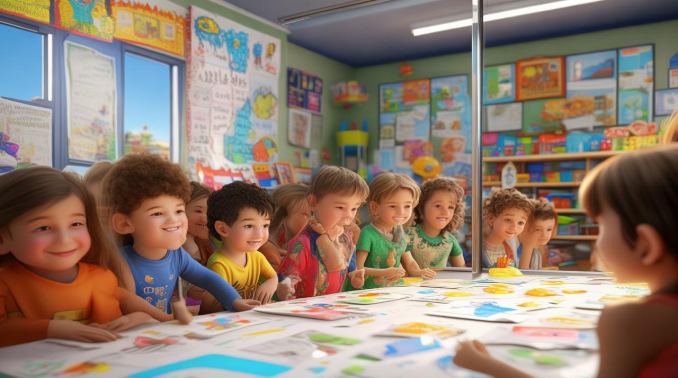 幼儿园教案，如何用镜子里的朋友活动培养幼儿社交能力？-图1