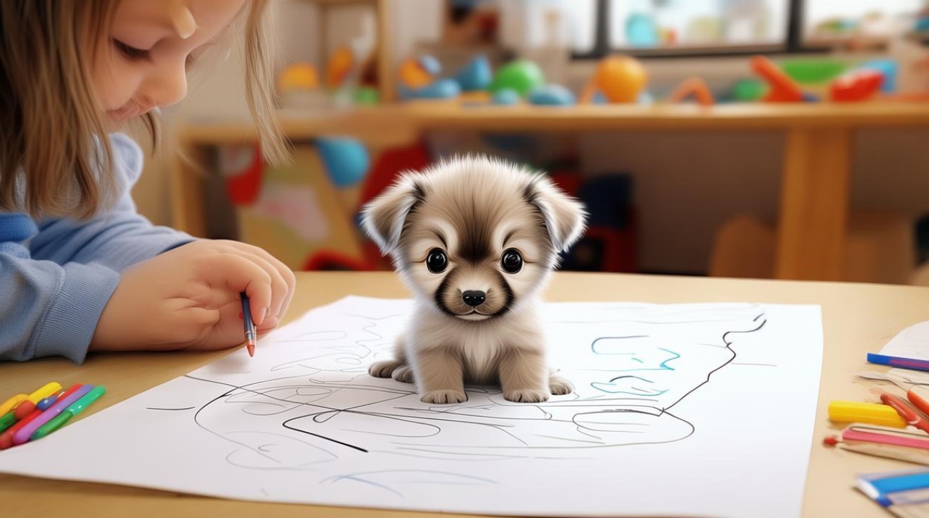 幼儿简笔画小狗如何激发创造力与认知发展？-图4