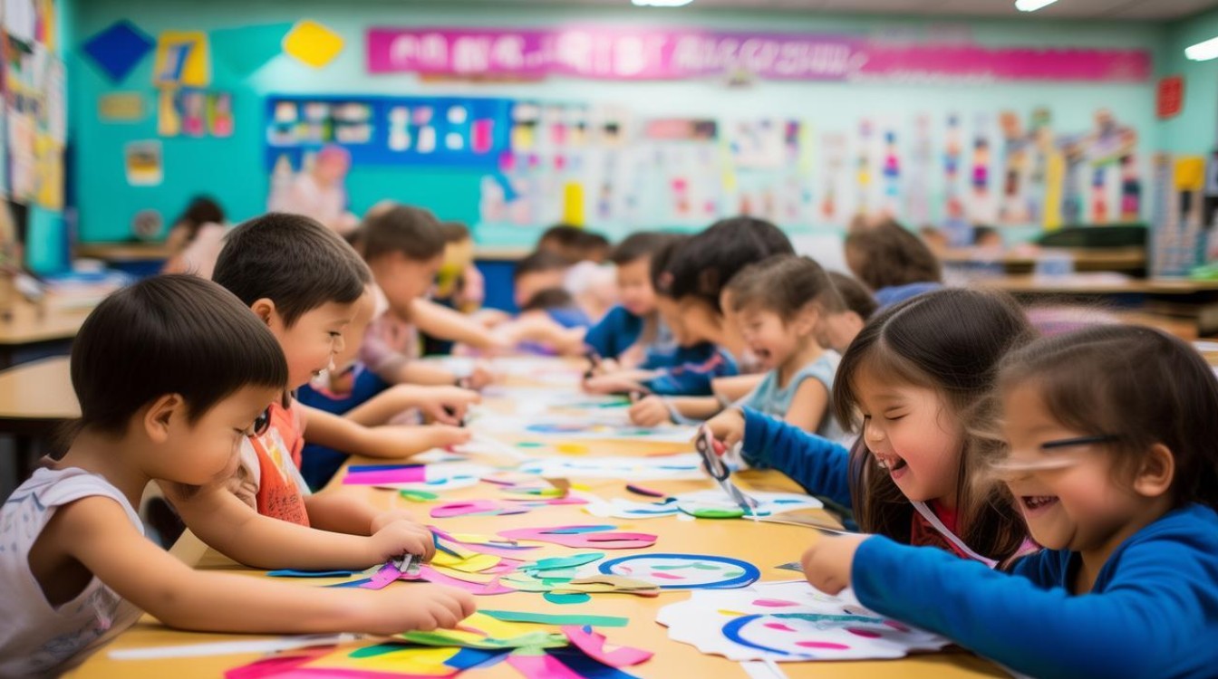 幼儿园大班剪纸计划如何培养创造力与精细动作能力？-图1