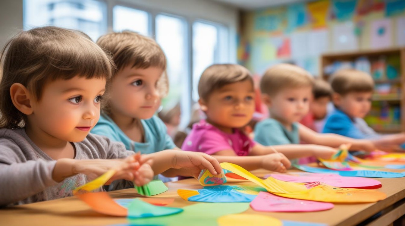 如何用幼儿园手工扇子制作激发孩子创意与动手能力？-图3