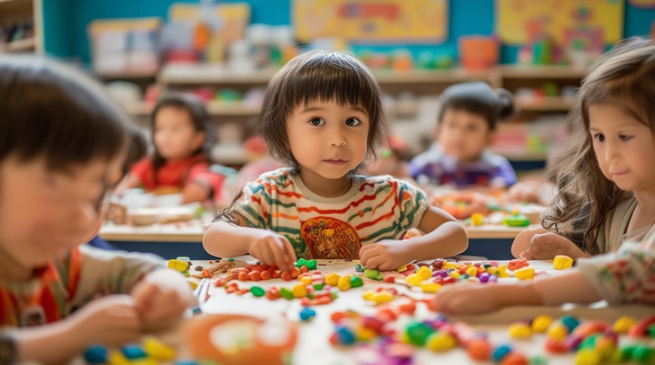 幼儿园手工橡皮泥食物如何激发孩子的创造力与认知发展？-图4