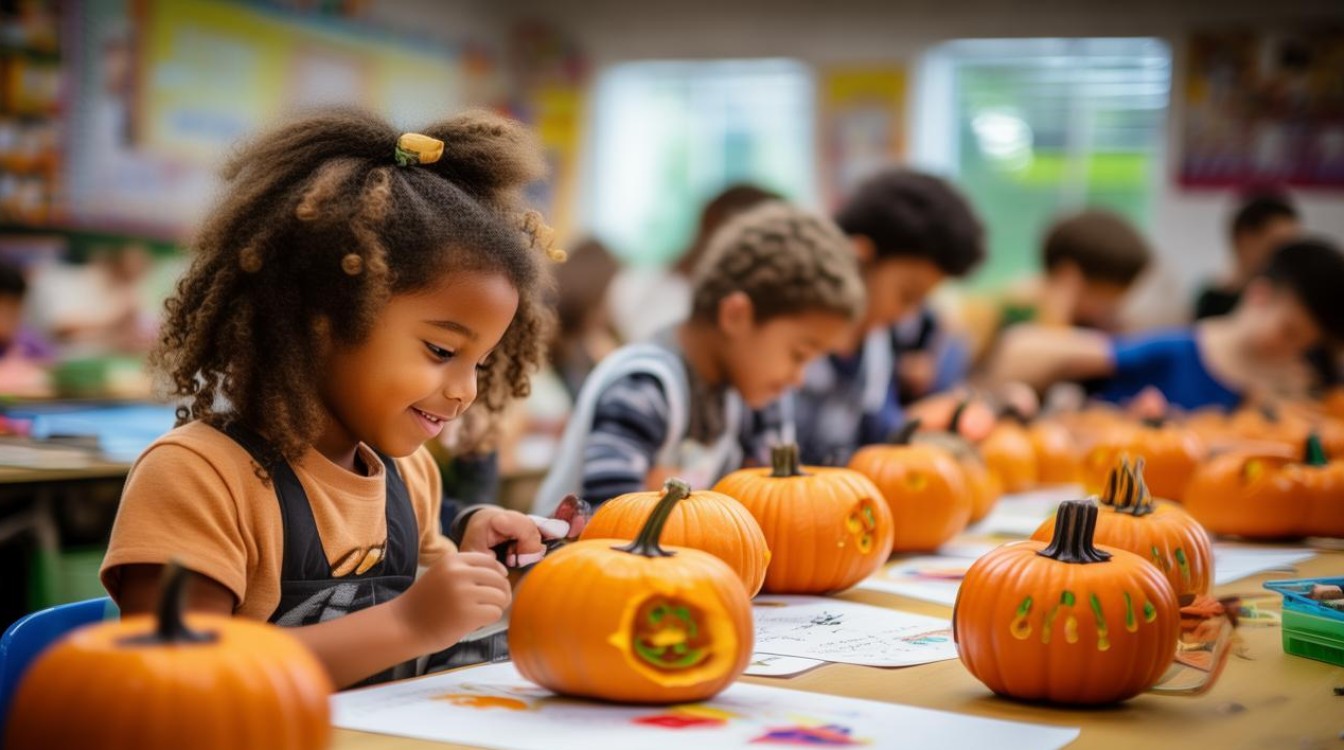 如何用南瓜制作幼儿园手工品？简单DIY教程-图3
