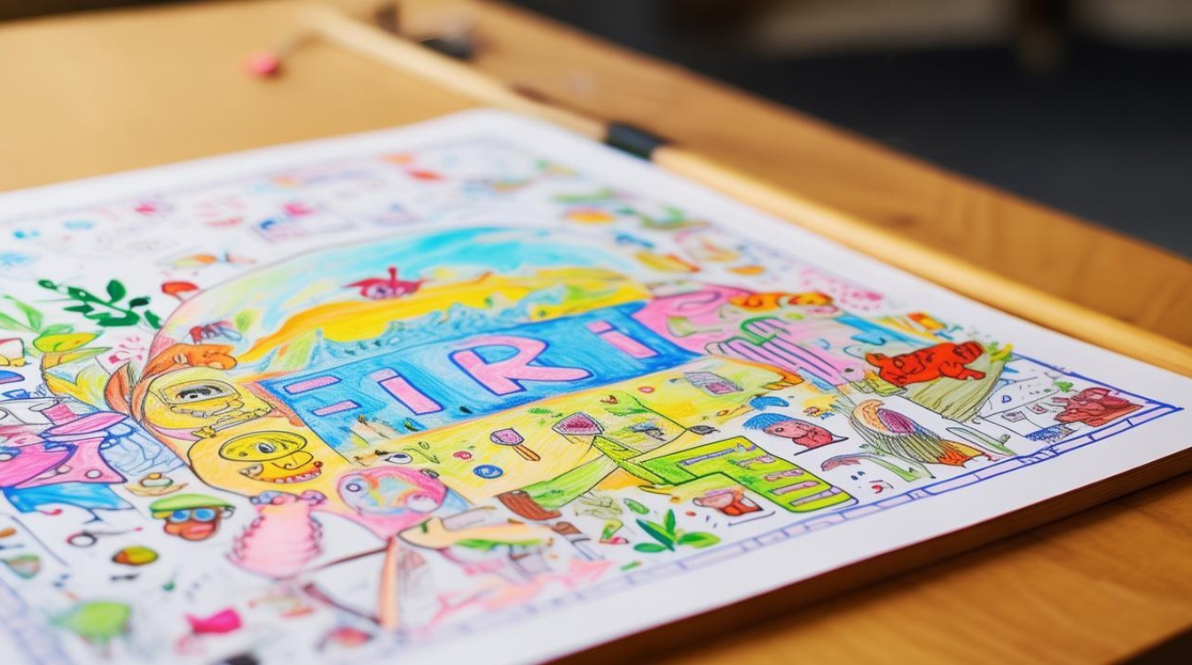如何保存和展示我的幼儿园儿童画？-图1