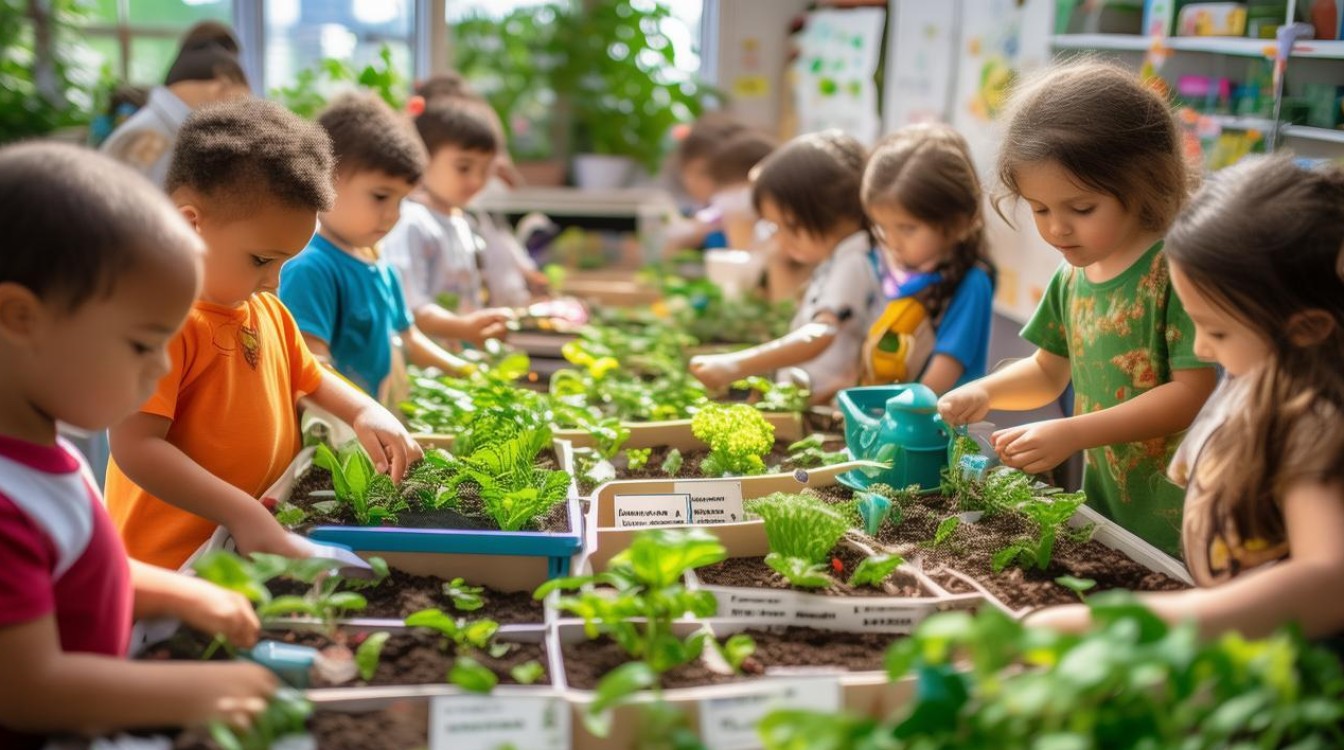 如何通过大班幼儿园种植角提升教育成果？-图1