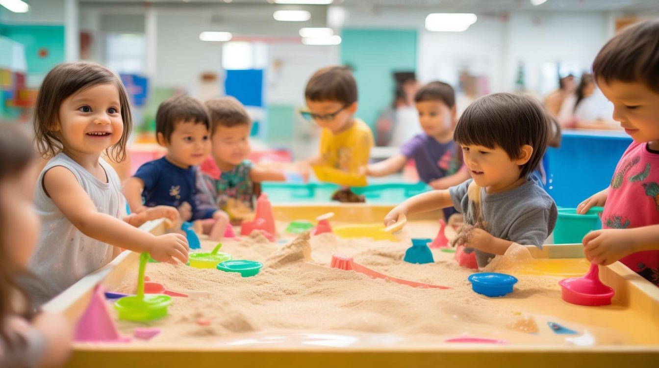 幼儿园亿童沙水如何激发幼儿探索与学习的兴趣？-图2