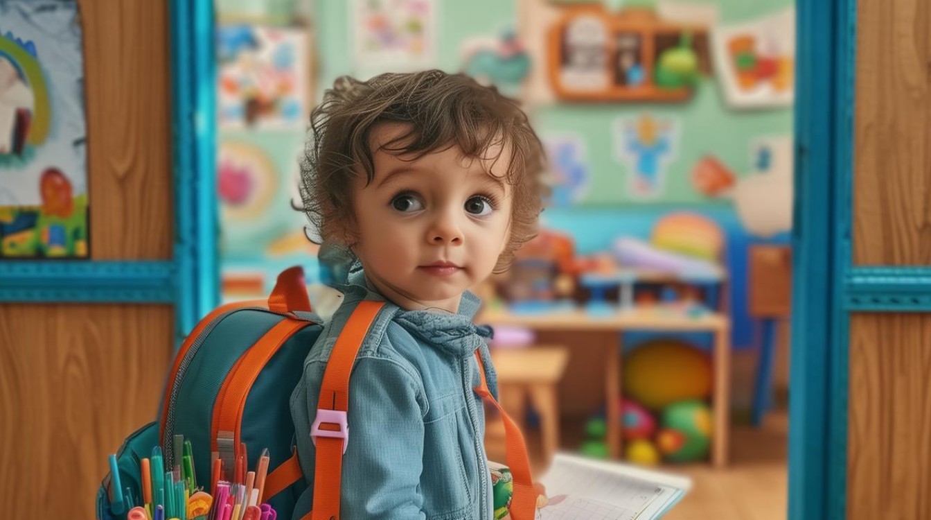 如何科学应对幼儿园新生第一天的分离焦虑与成长挑战？-图2
