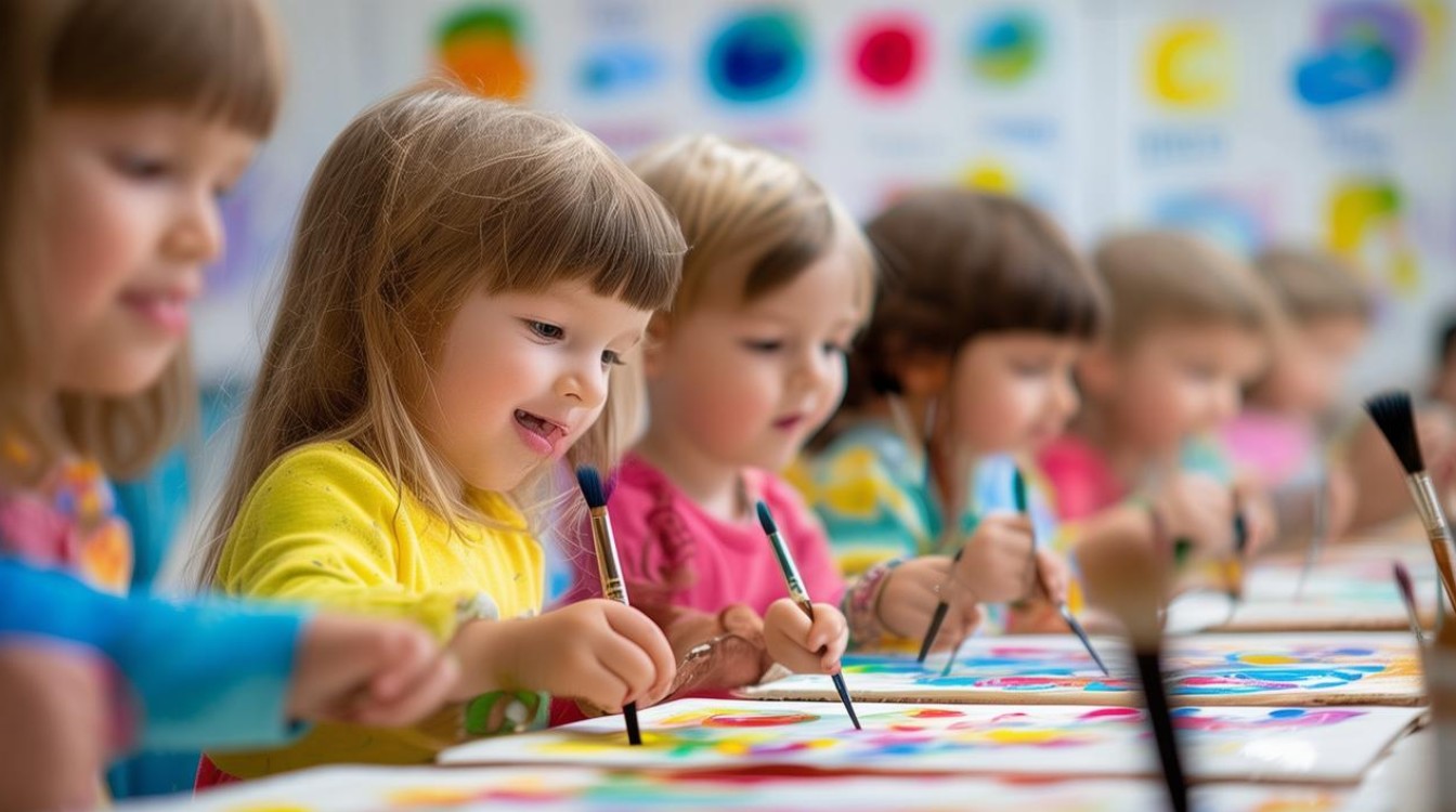 幼儿园刷子手工如何激发创造力与精细动作发展？-图2
