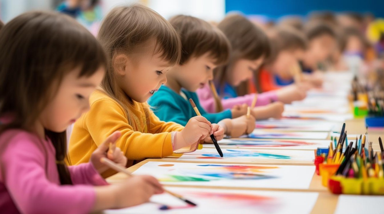 幼儿园刷子手工如何激发创造力与精细动作发展？-图4