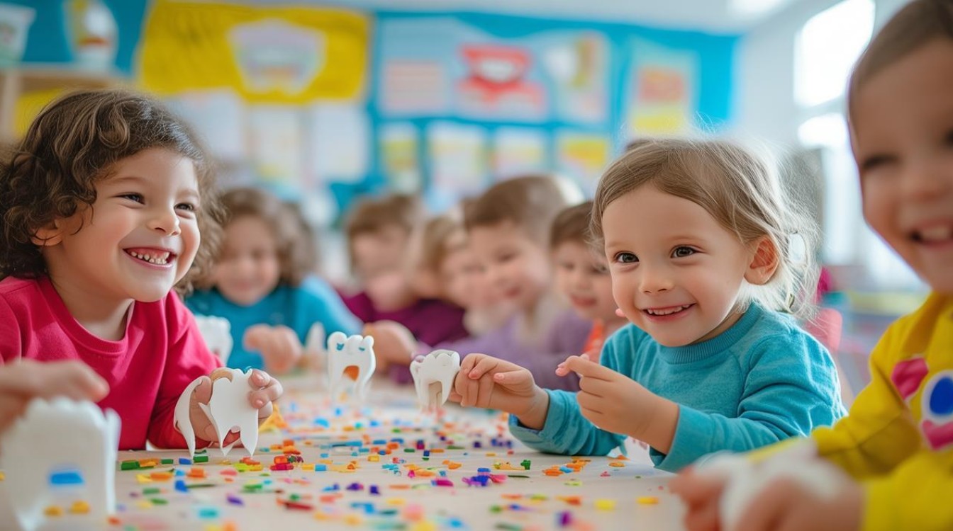如何用幼儿园牙齿手工活动培养孩子护牙习惯？-图1