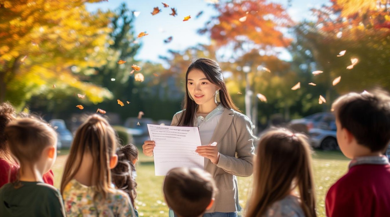 如何设计拾落叶幼儿园教案？-图2