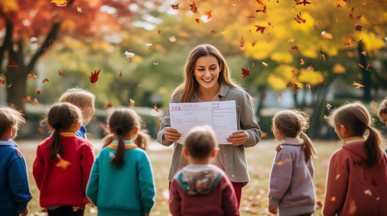 如何设计拾落叶幼儿园教案？-图3