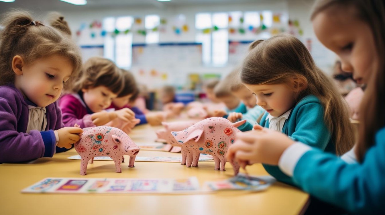 如何简单制作幼儿园手工小猪？-图2
