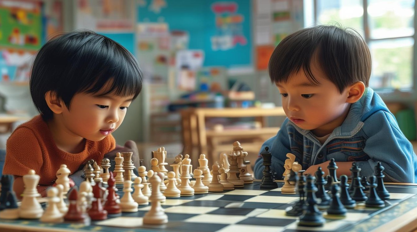 幼儿棋盘图片如何促进早期教育发展？-图2