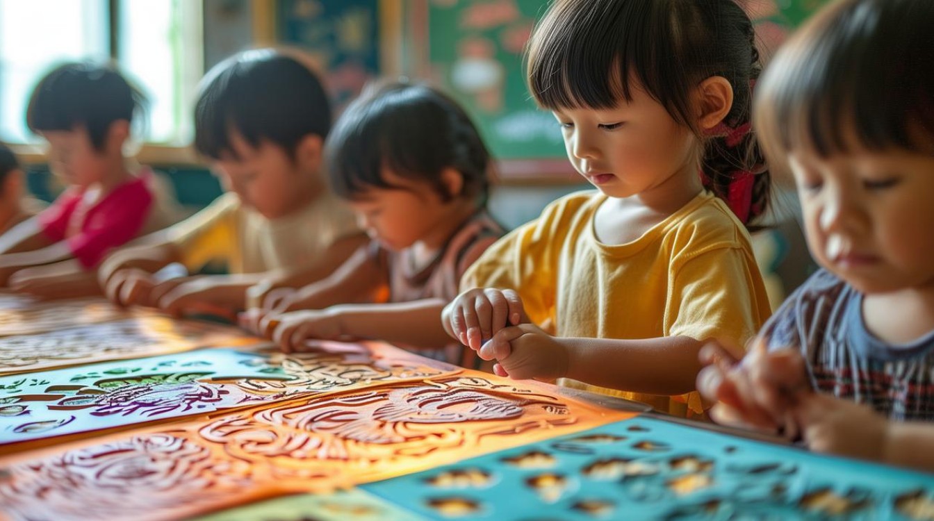 幼儿园剪纸艺术如何激发创造力与精细动作发展？-图3
