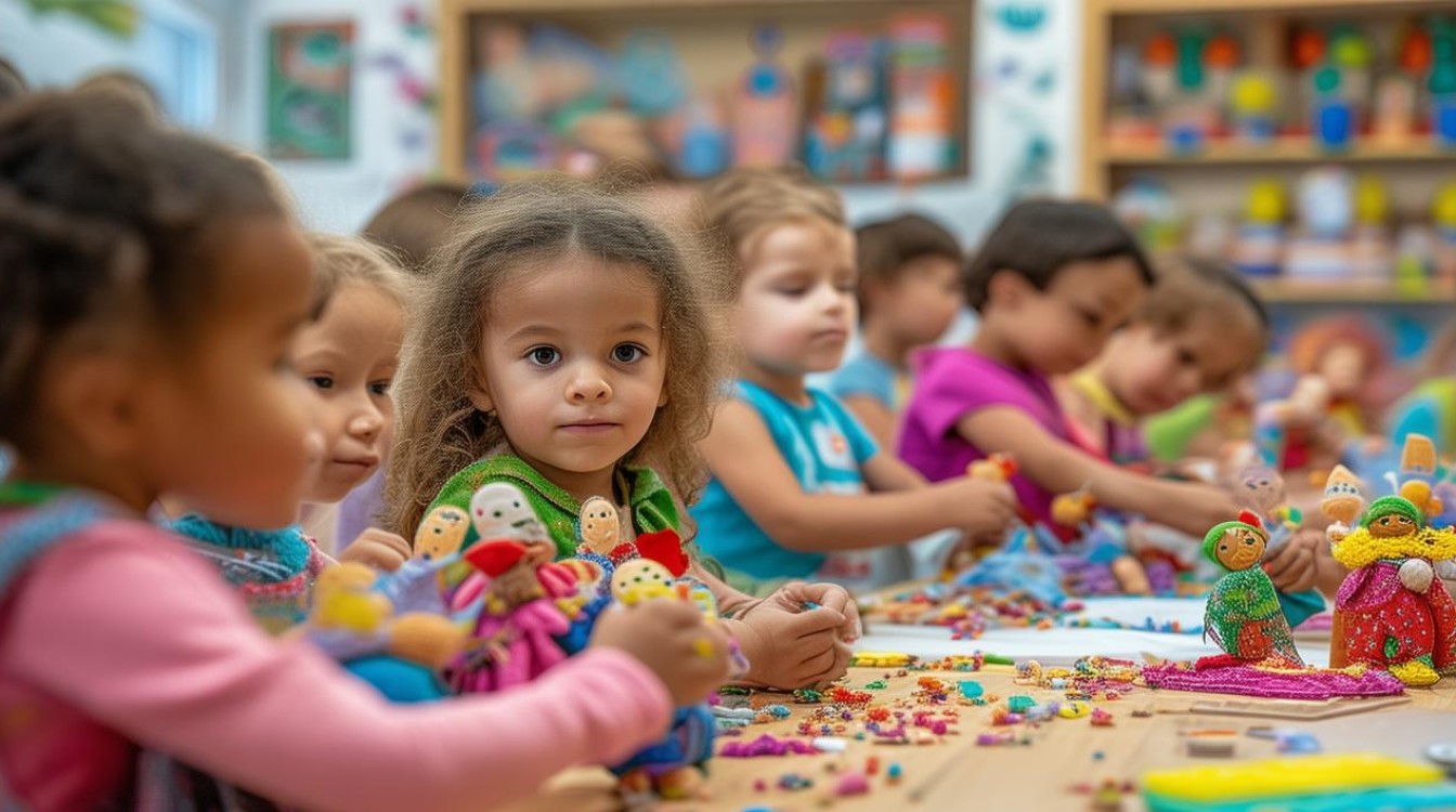 如何通过幼儿园自制娃娃激发孩子的创造力与早期教育？-图3