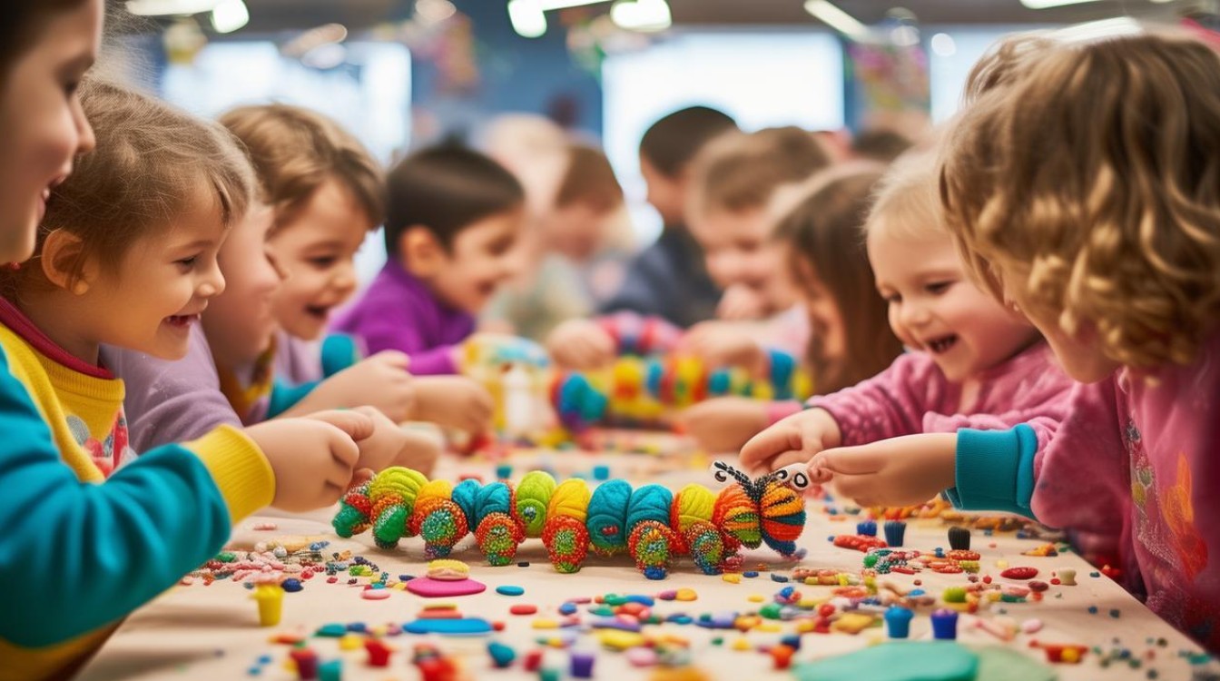 如何用幼儿园毛毛虫手工制作激发幼儿创造力？-图2