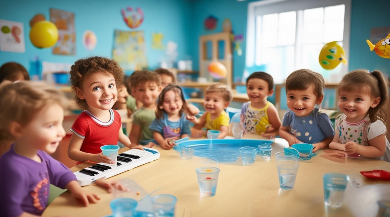 如何设计幼儿园小班音乐活动结合水的主题？-图3