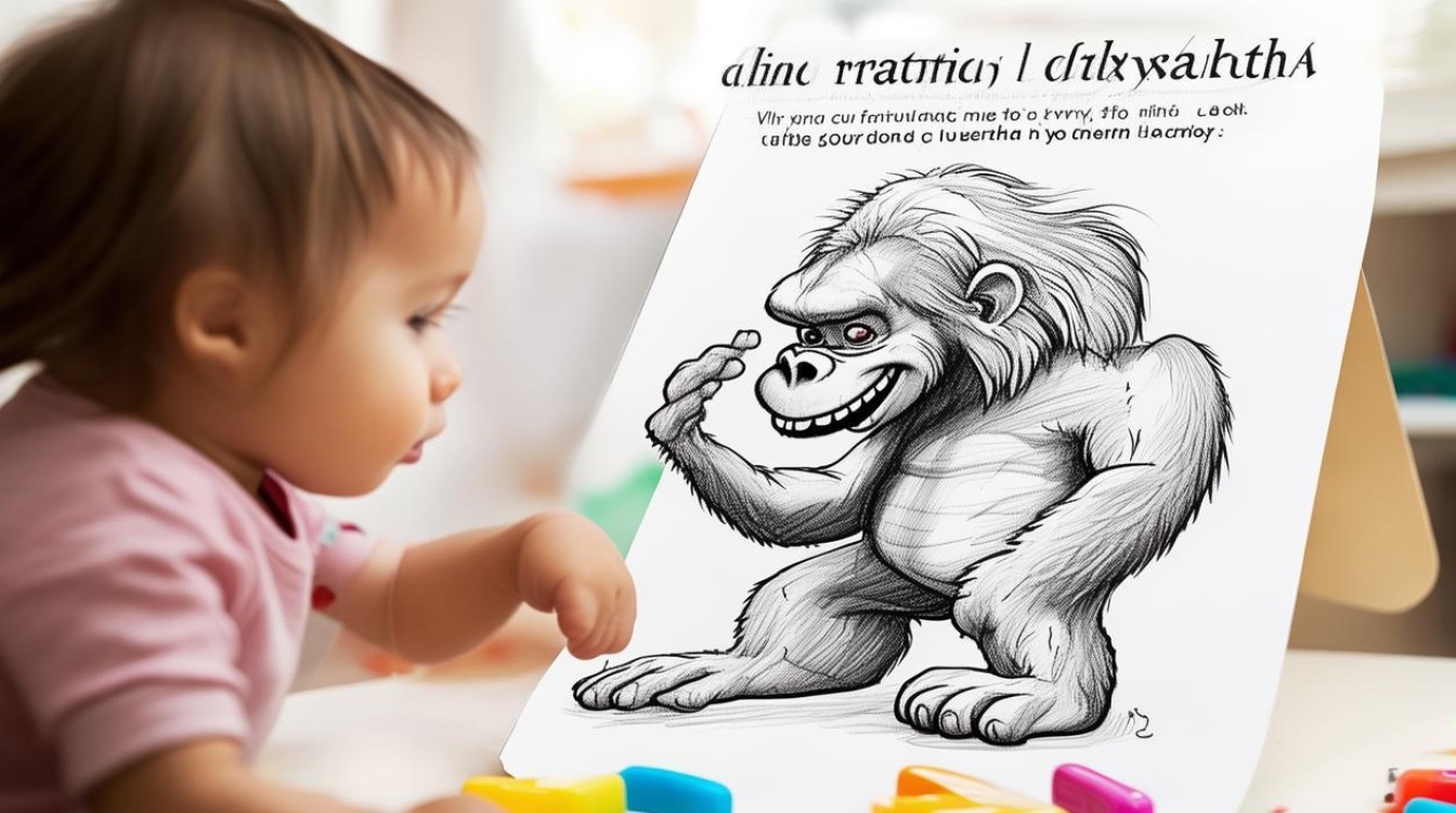 如何用大猩猩简笔画提升幼儿早教效果？-图4