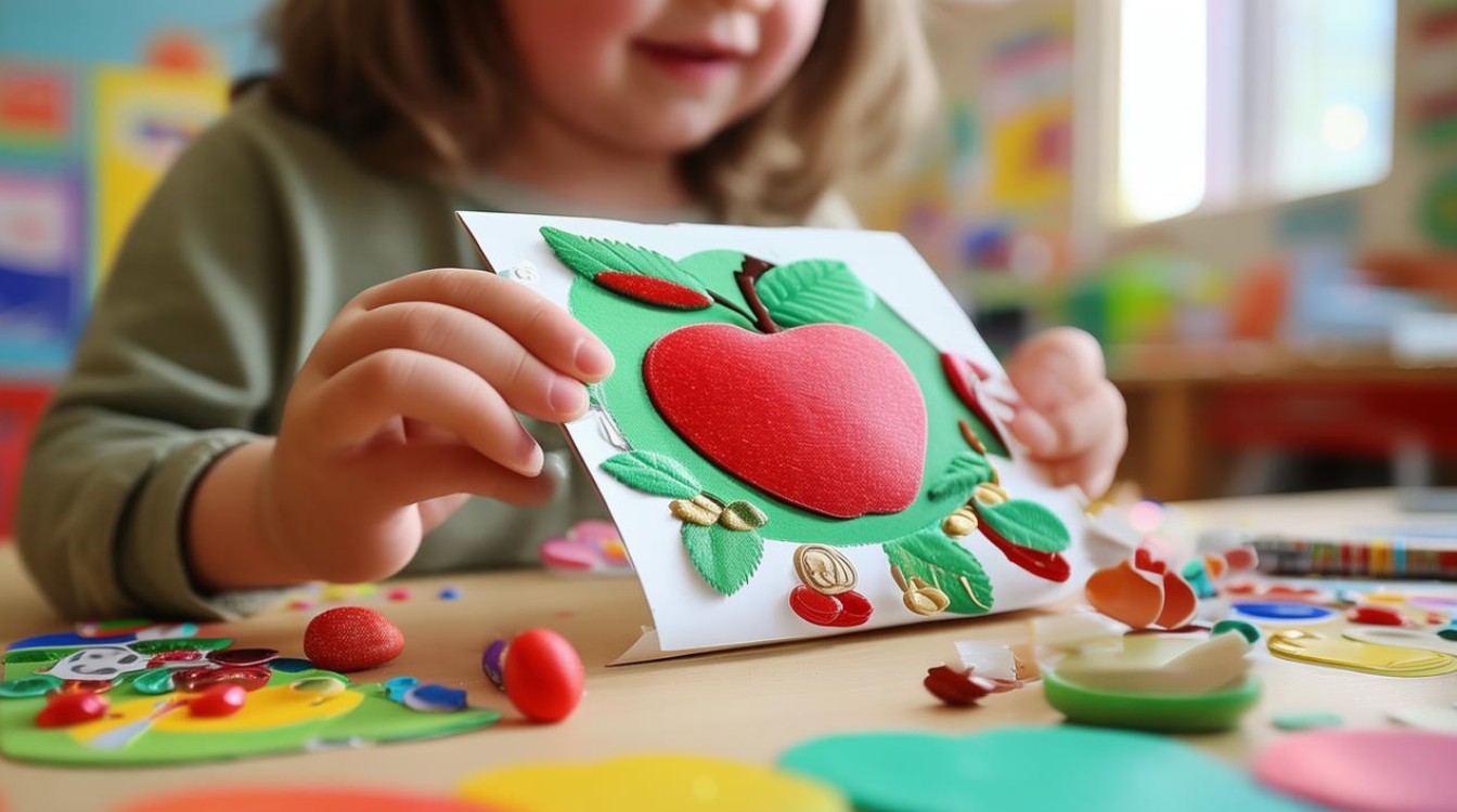 如何制作幼儿小班苹果卡教案？-图3