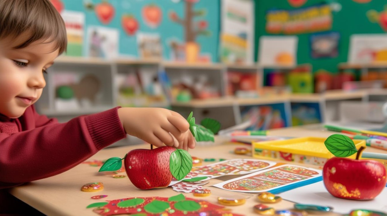 如何制作幼儿小班苹果卡教案？-图4