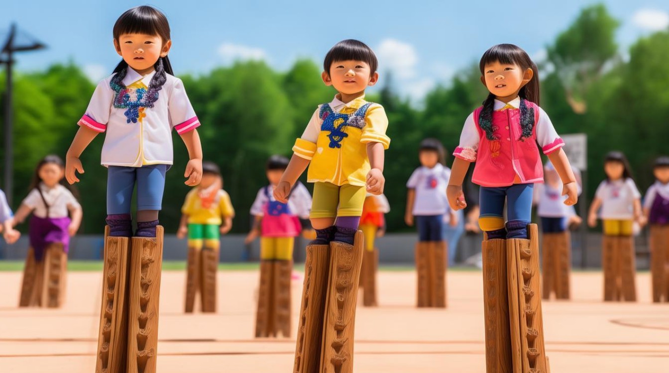 幼儿园高跷活动有哪些教育价值？如何实践？-图1