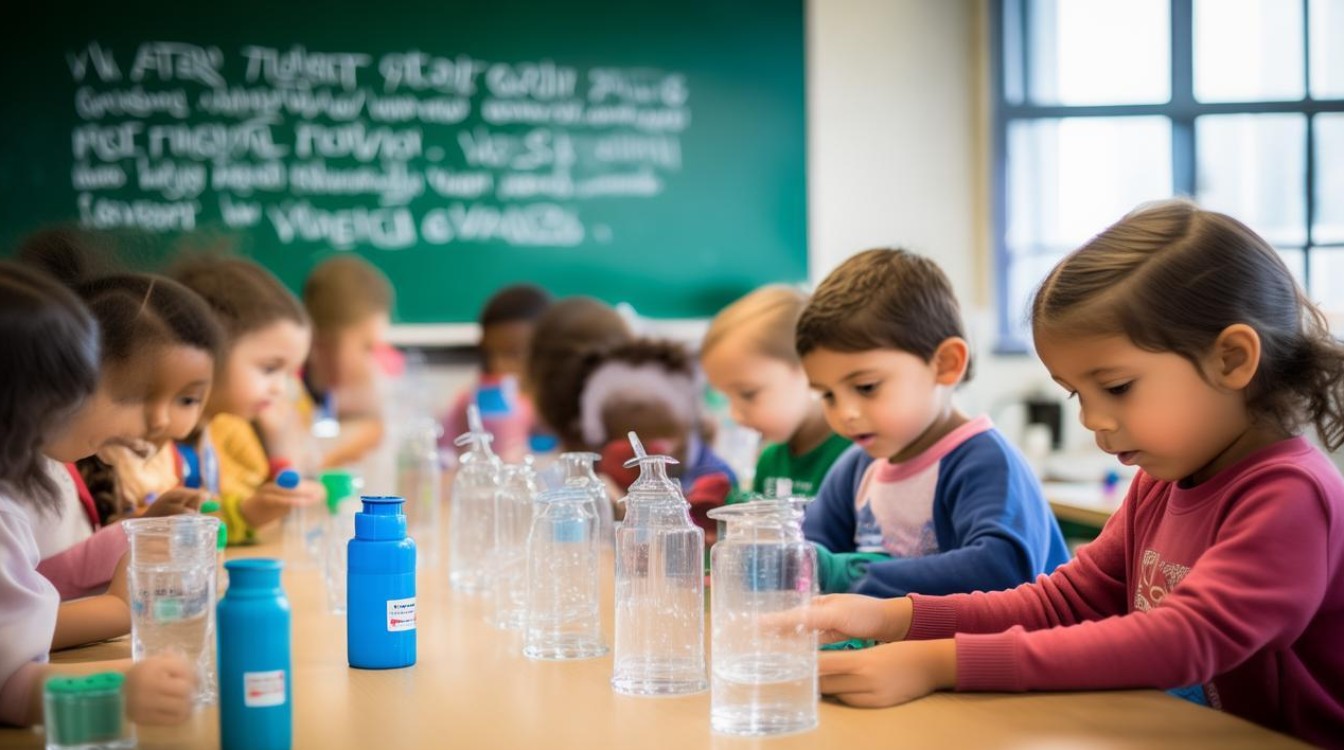 如何在幼儿园开展水的过滤活动培养孩子环保与科学兴趣？-图1