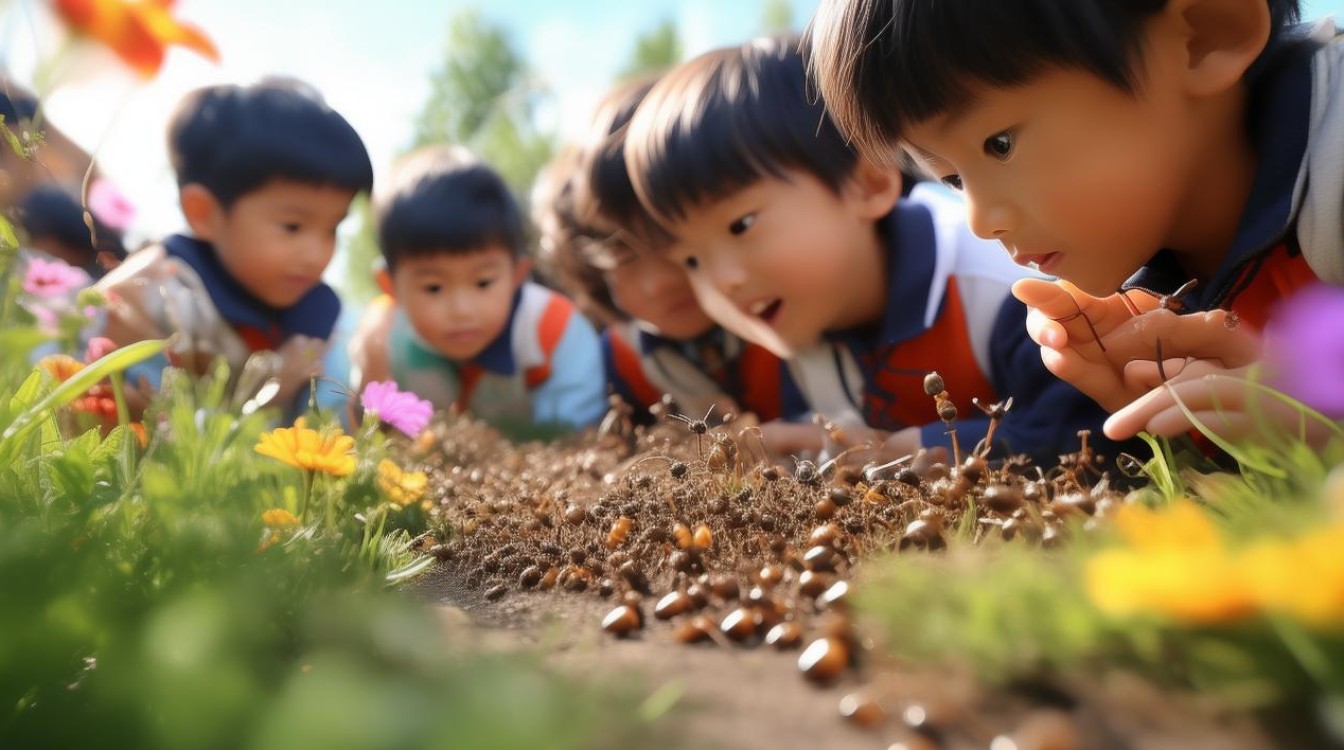 幼儿园逗蚂蚁，如何开展趣味自然教育？-图1