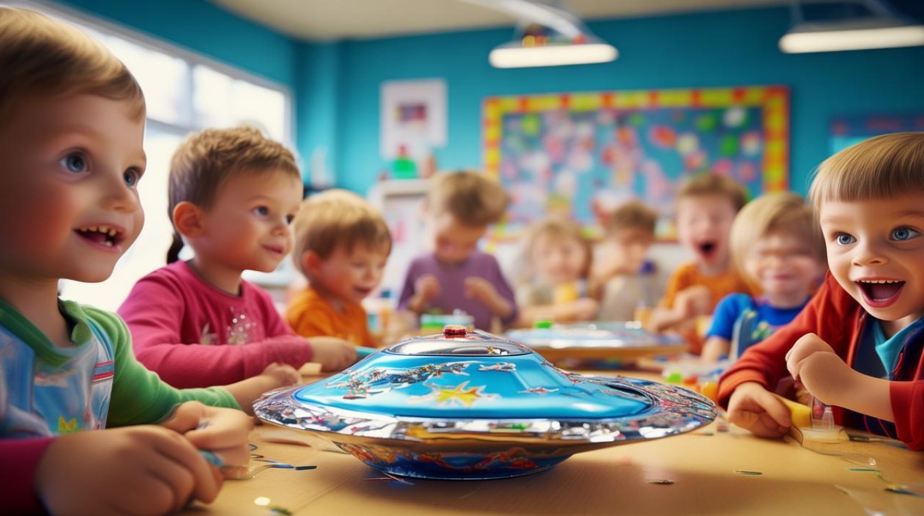 如何用飞碟制作活动激发幼儿创造力与科学兴趣？-图3