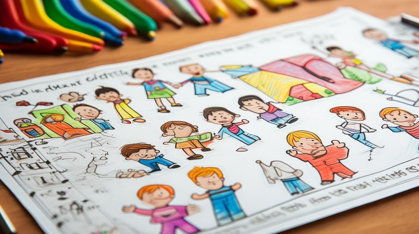 如何轻松画一幅幼儿园简笔画？-图1