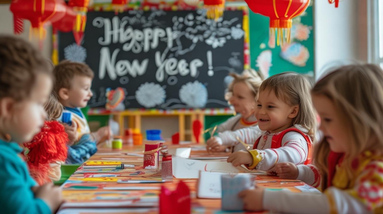 幼儿园新年主题教案如何设计？-图2