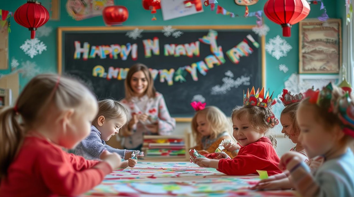 幼儿园新年主题教案如何设计？-图3