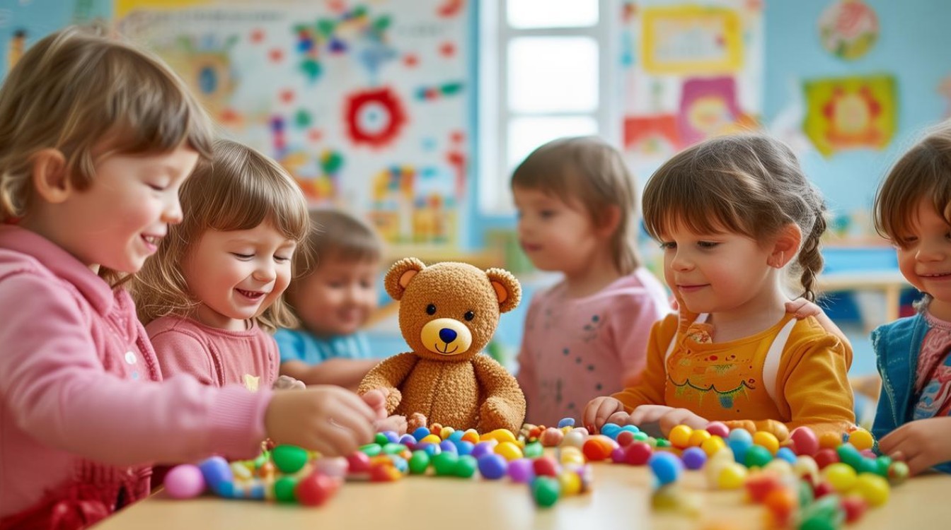 如何通过幼儿园小熊滚珠活动实现寓教于乐？-图3