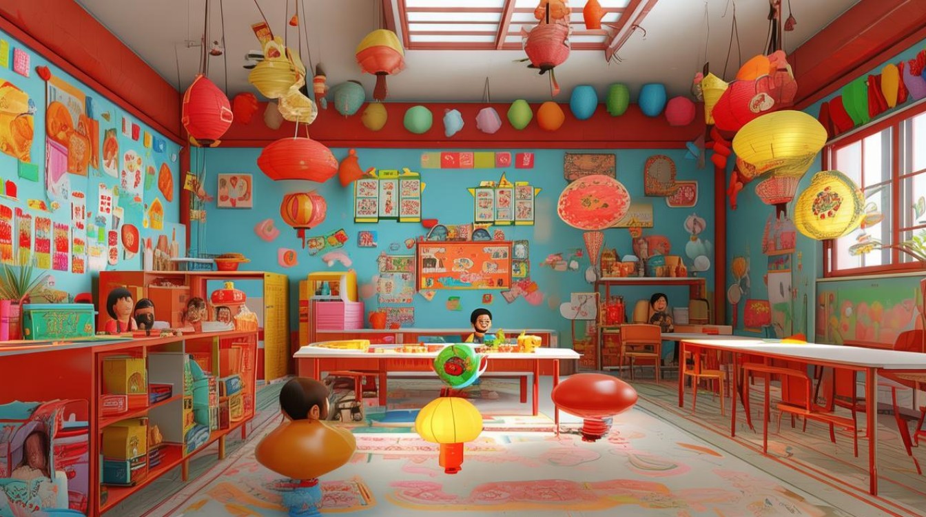 如何将元宵节布置融入幼儿早教知识？-图2