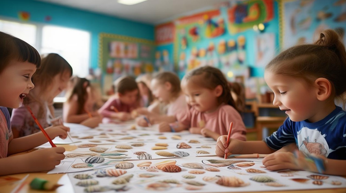 幼儿园中班美术教案，如何用简单方法教孩子画蜗牛？-图2